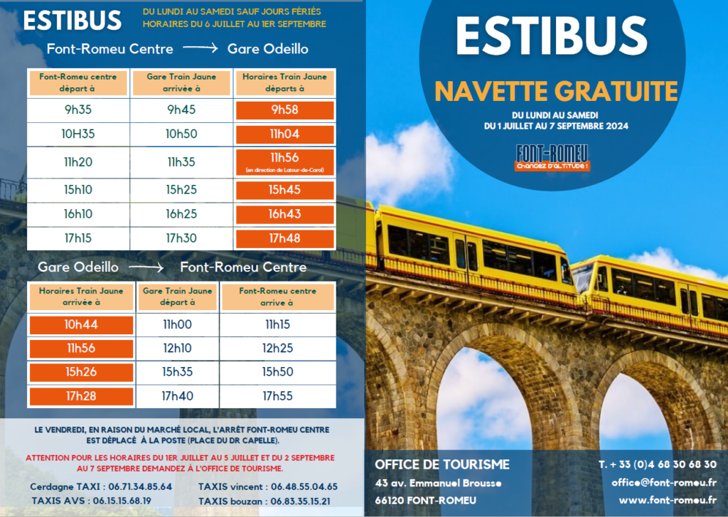 Navette Estibus - Mairie de Font-Romeu